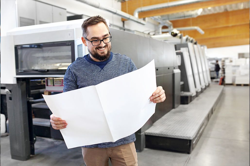 Klassische Druckerei VS Online-Druckerei