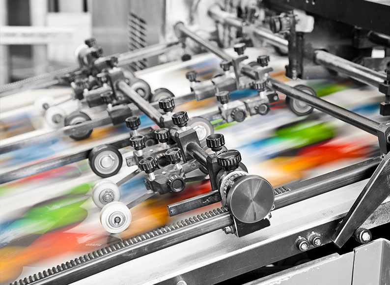 Offsetdruck und Digitaldruck in der Druckerei Jena